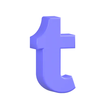 Free Tumblr-2  3D Icon