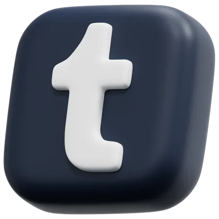 Free Tumblr  3D Icon
