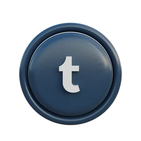 Free Tumblr  3D Icon