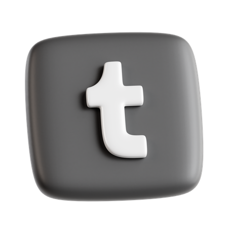 Free Tumblr  3D Icon