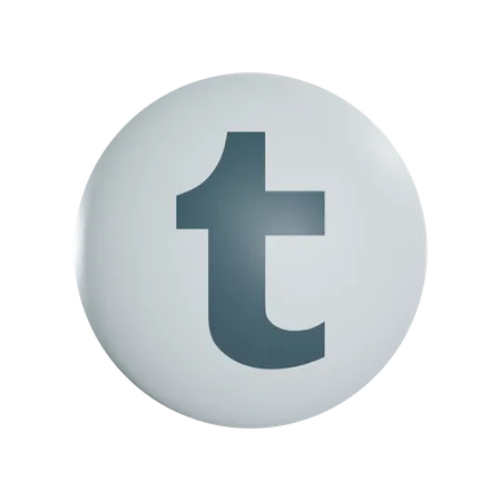 Free Tumblr  3D Icon