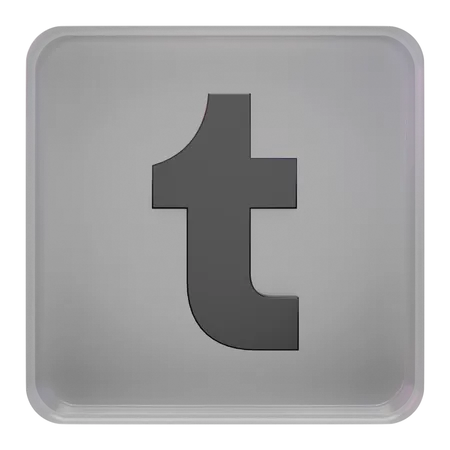 Free Tumblr  3D Icon