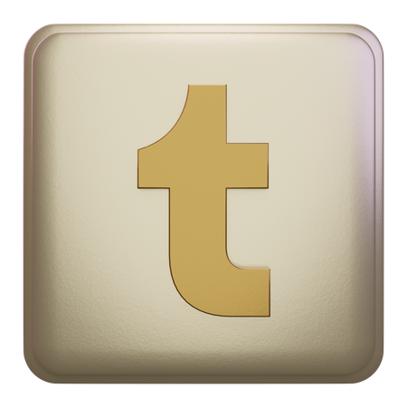 Free Tumblr  3D Icon