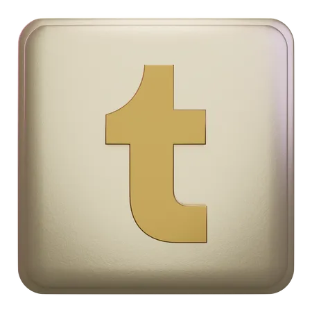 Free Tumblr  3D Icon