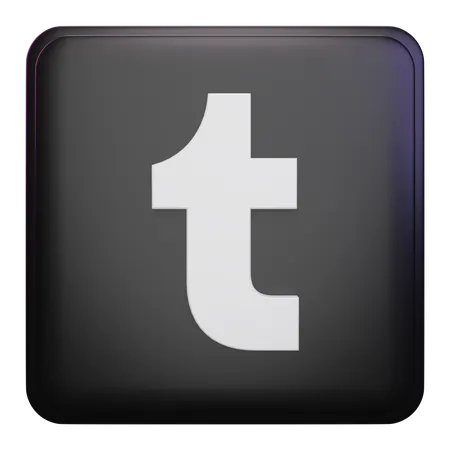 Free Tumblr  3D Icon