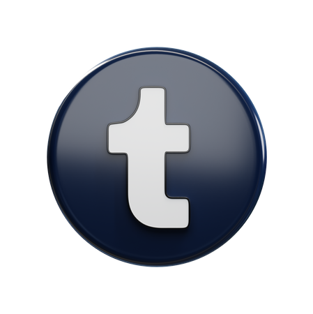 Free Tumblr  3D Icon