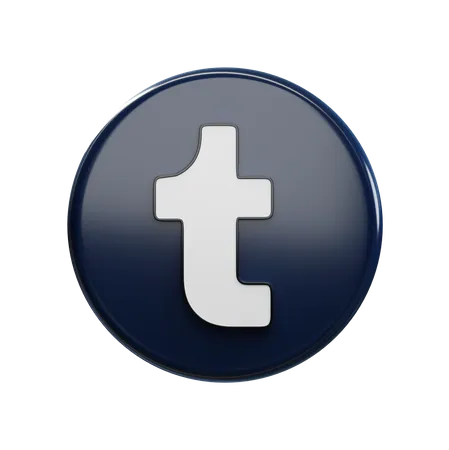 Free Tumblr  3D Icon