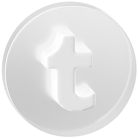 Free Tumblr  3D Icon