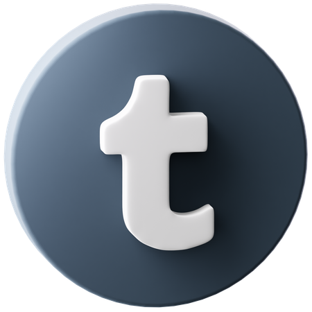 Free Tumblr  3D Icon