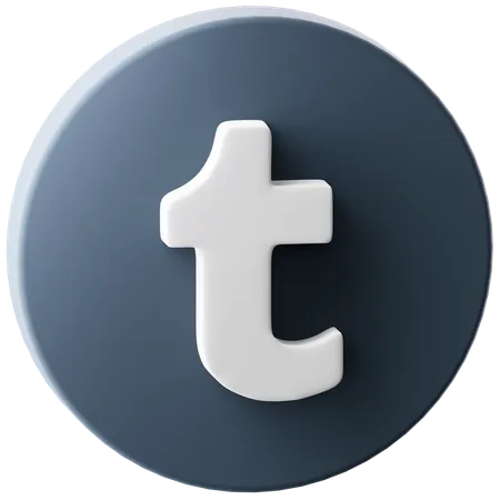 Free Tumblr  3D Icon