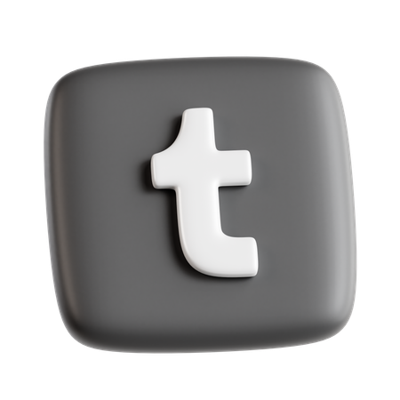 Free Tumblr  3D Icon