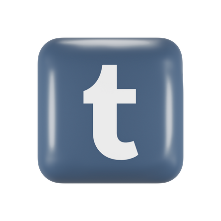 Free Tumblr  3D Icon