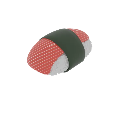 Free Tuna Nigiri Sushi  3D Icon