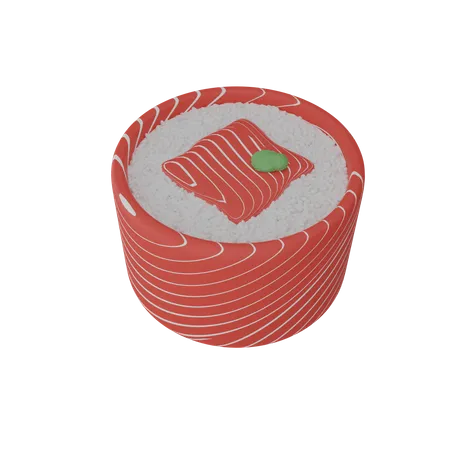 Free Tuna Sushi  3D Icon