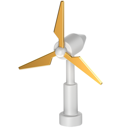 Free Turbina de vento  3D Icon