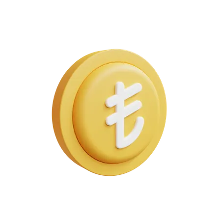 Free Turkish Lira  3D Icon