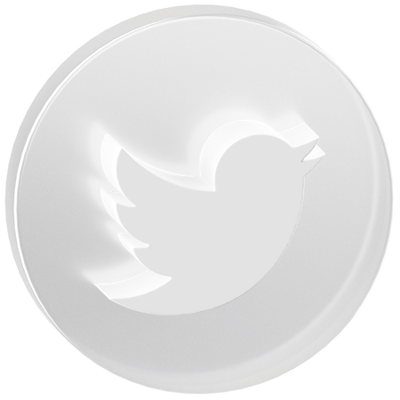 Free Twitter  3D Icon