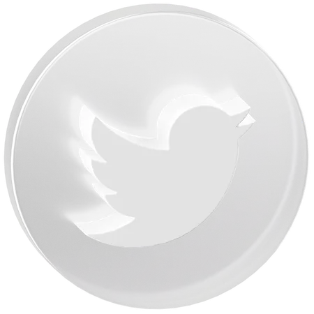 Free Twitter  3D Icon