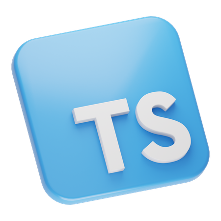 Free TypeScript  3D Icon