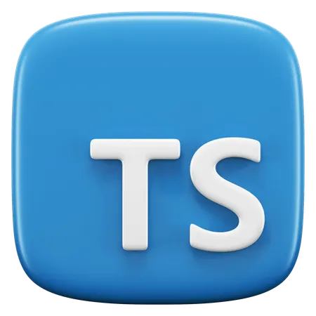 Free TypeScript  3D Icon