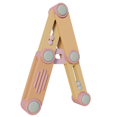 Free Un alfabeto  3D Icon