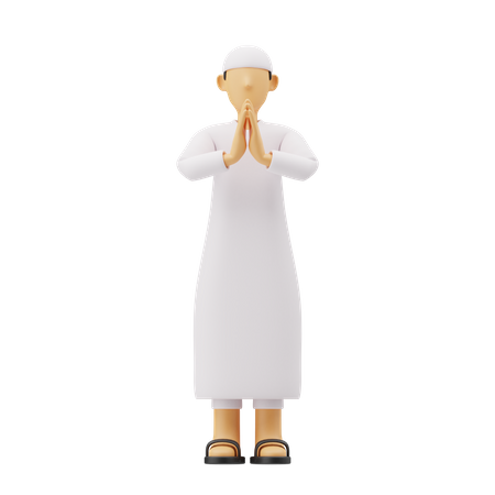 Free Un musulman s'excuse  3D Icon