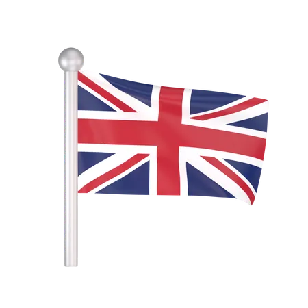 Free United Kingdom Flag  3D Icon