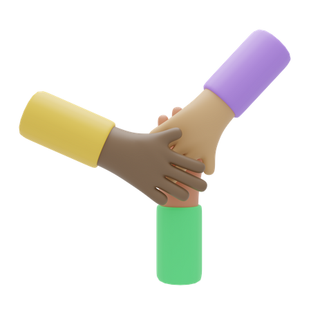 Free Unity Hand Gesture  3D Icon