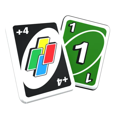 Free Uno Card  3D Icon