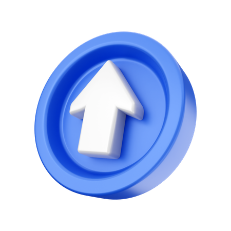 Free Upload Arrow  3D Icon