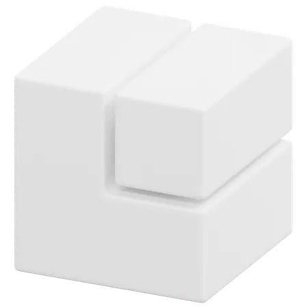Free Upper Block Edge  3D Icon