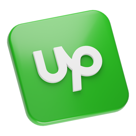 Free Upwork  3D Icon