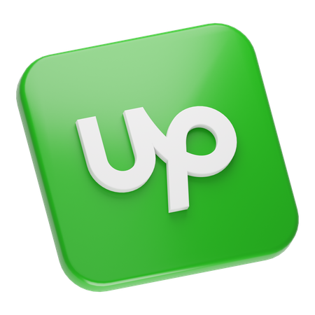 Free Upwork  3D Icon