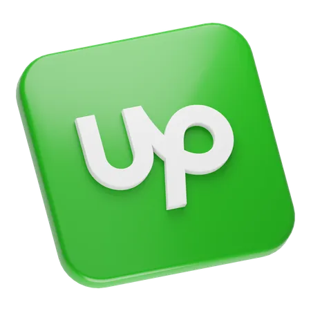 Free Upwork  3D Icon