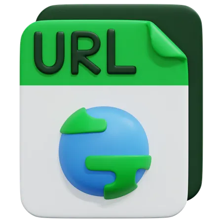 Free Fichier URL  3D Icon