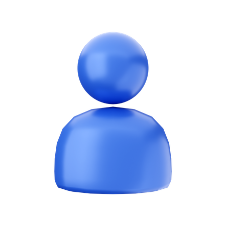Free User Account  3D Icon