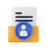 user folder emoji 3d
