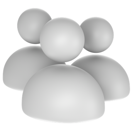 Free Users  3D Icon