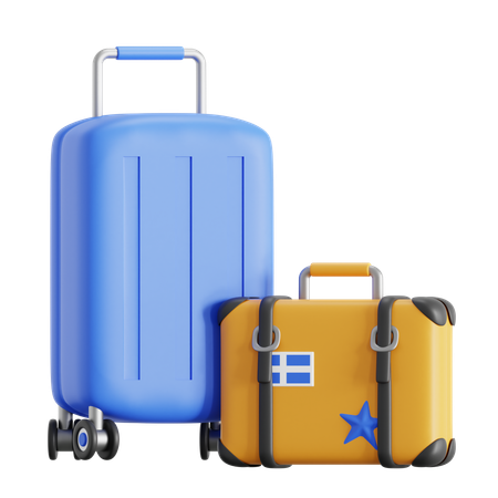 Free Valise  3D Icon
