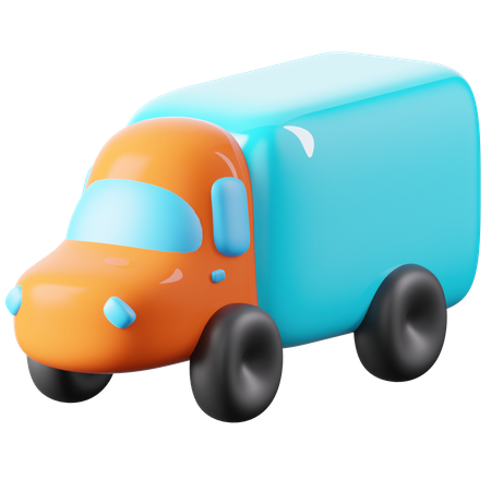 Free Van 3D Icon