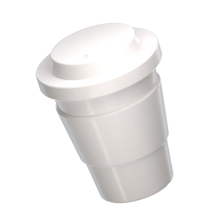 Free Vaso de cafe  3D Illustration