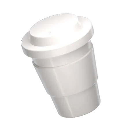 Free Vaso de cafe  3D Illustration