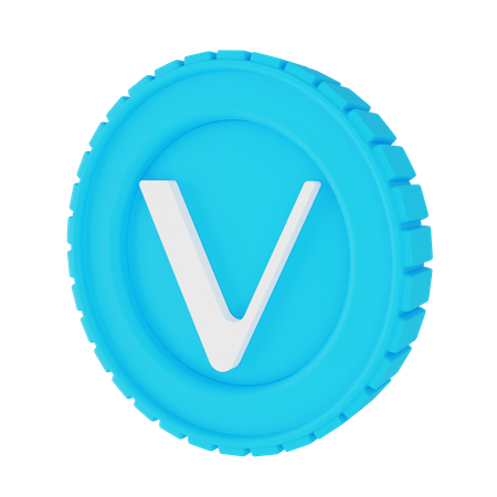Free Vechain  3D Icon