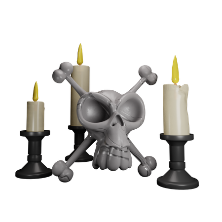 Free Vela do dia das bruxas  3D Icon