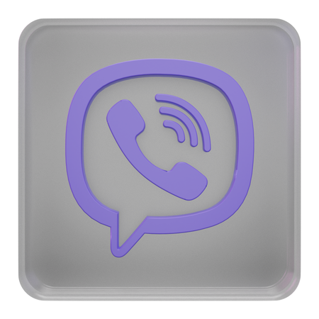 Free Viber  3D Icon