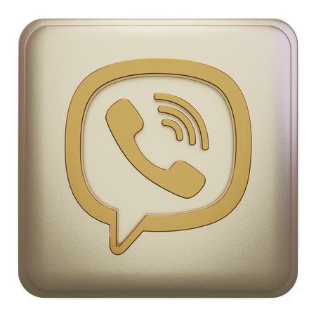 Free Viber  3D Icon