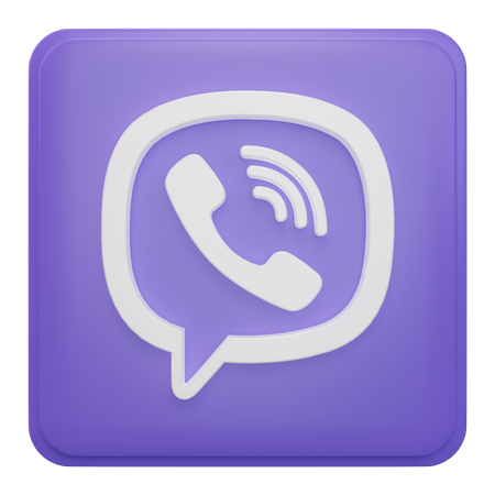 Free Viber  3D Icon