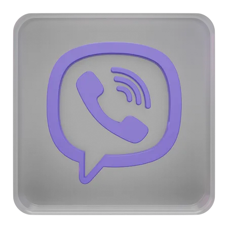 Free Viber  3D Icon