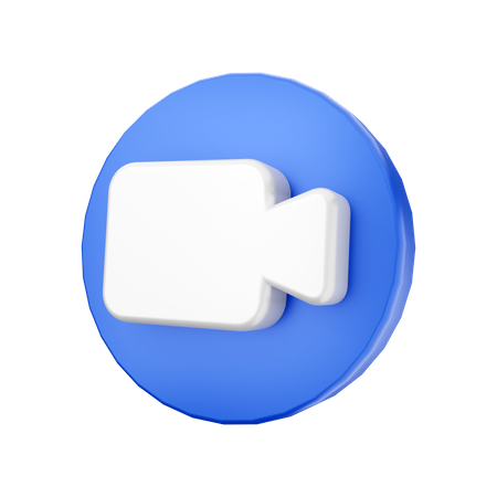 Free Video Camera  3D Icon