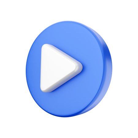 Free Video Play  3D Icon